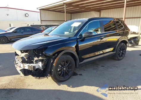 2024 Honda Cr-V Hybrid Sport из США, поврежденный, VIN 2HKRS6H51RH801492